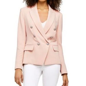 - L’agence Kenzie Double Breasted Blazer in Petal